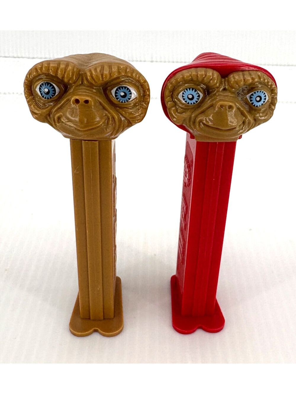 Vintage E.T. The Extra-Terrestrial PEZ Dispenser Lot Of 2 Universal Hungary